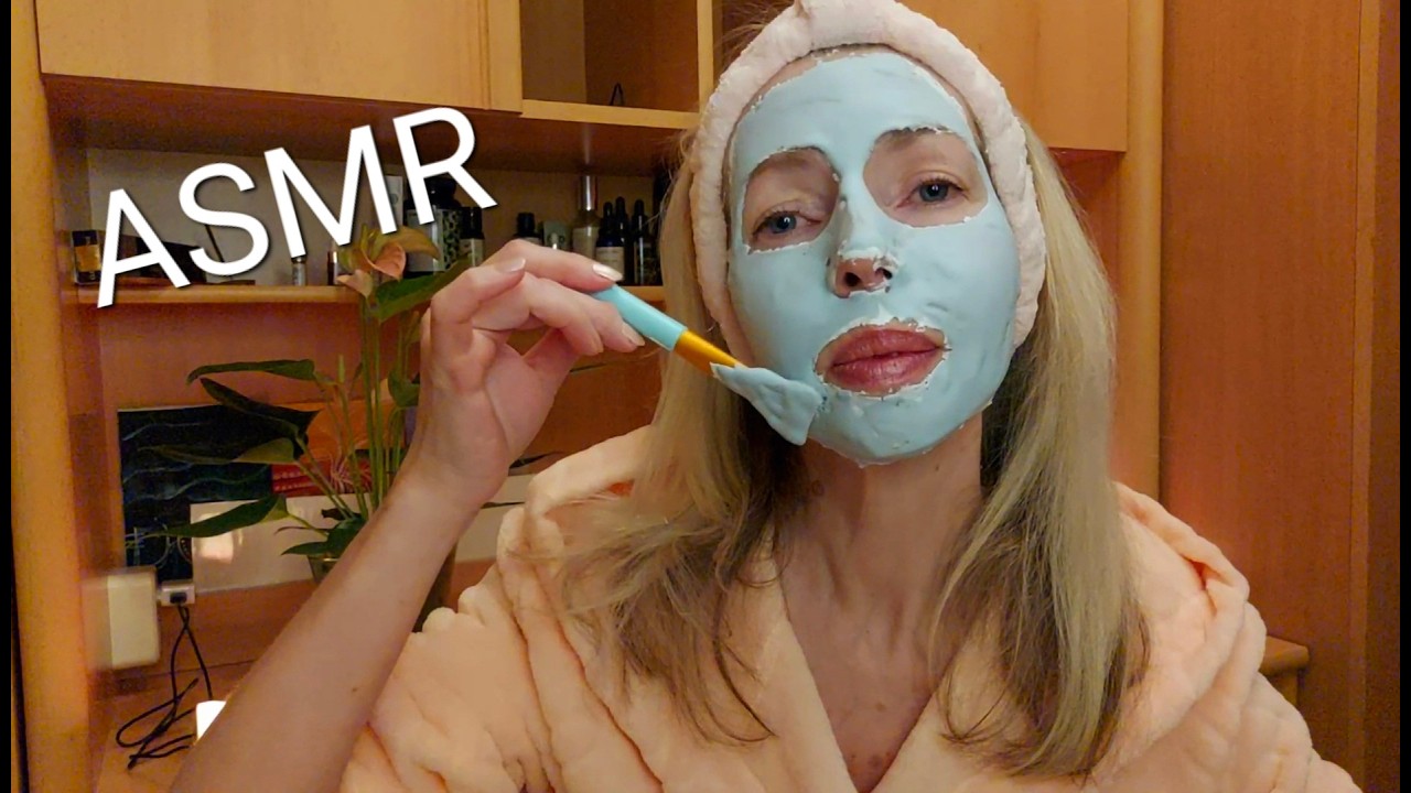 ASMR  Ролевая игра, делаю маску для лица себе и подруге| Персональное внимание| Шепот