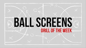 How to use ball screens - Basketball Drill of the Week