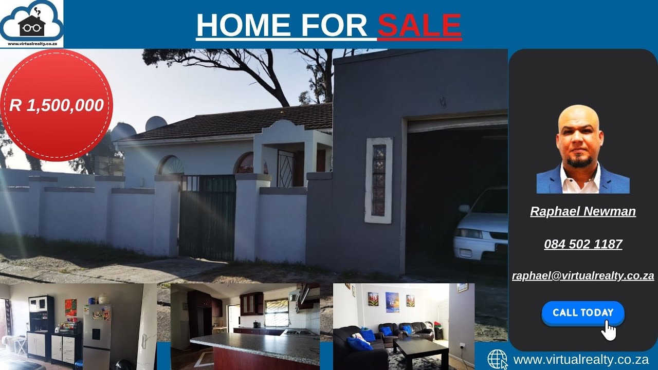 Home For Sale in Colorado Park, Mitchells Plain R 1,500,000 YouTube
