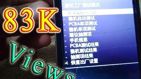 How to Factory Reset every China Android Phone with Chinese Recovery