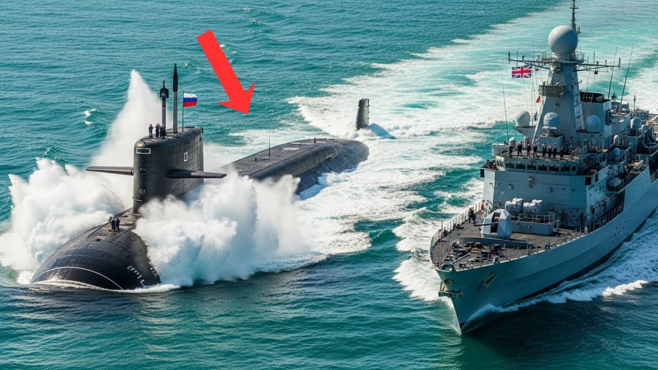 Российская «подводная лодка-призрак» спровоцировала Великобританию — затем ВМС США предприняли не...