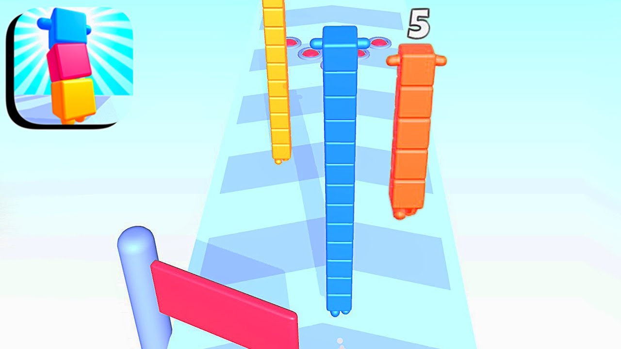 Level Up Cubes ​- All Levels Gameplay Android,ios (Part 2)