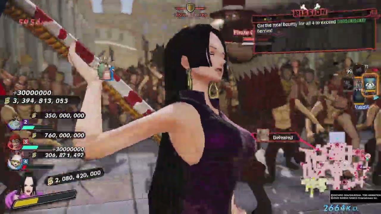One Piece: Pirate Warriors 4 - Boa Hancock Gameplay - YouTube