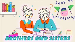 Brothers And Sisters Shine Kids Song About Kindness Learning