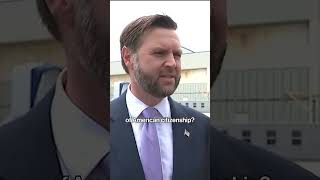 JD Vance calls the birthright citizenship ruling a mistake.
Vice President JD Vance told reporters Wednesday that he thinks the Supreme Court made a mistake by ruling that Trumps executive order to end birthright citizenship violated the 14th Amendment.
Vance incorrectly claimed that if someone is born on U.S. soil, their all of a sudden their entire family gets the benefits of American citizenship. Under the 14th Amendment, birthright citizenship is granted only to persons who are born or naturalized in the United States, not to their families.
#JDVance #BirthrightCitizenship #SupremeCourt #Ruling #14thAmendment JD Vance calls the birthright citizenship ruling a mistake.