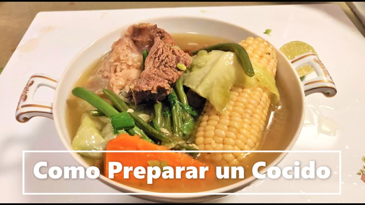 Como Preparar un Rico Cocido/Caldo de Res Estilo Sinaloa