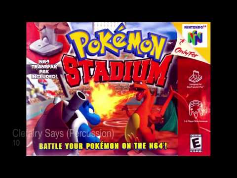 Pokemon Stadium Complete Soundtrack OST Nintendo 64 