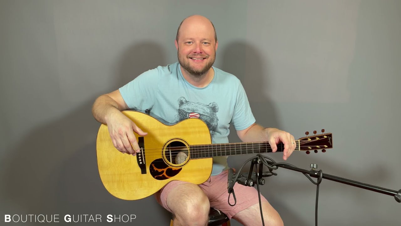 Bourgeois Custom OM at Boutique Guitar Shop