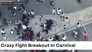 Carnival: Brawl involving hundreds of teens in Blaine caught on camera