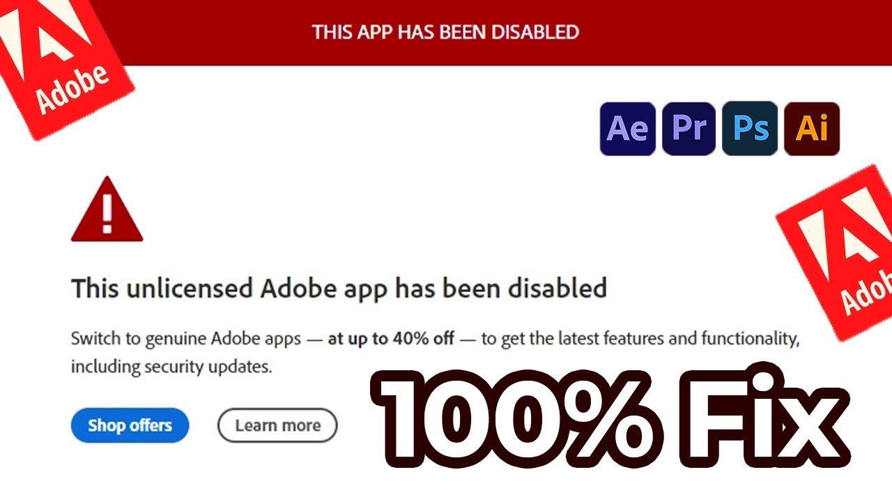 This Unlicensed Adobe App Has Been Disabled FIX [2026]2026 01 30 23 34 29