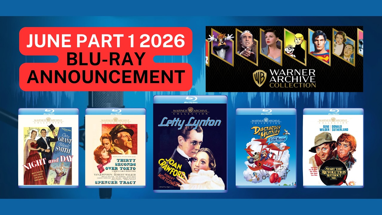 WHAT'S NEW in JUNE PART 1 from The Warner Archive Collection