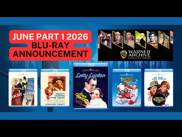 WHAT'S NEW in JUNE PART 1 from The Warner Archive Collection