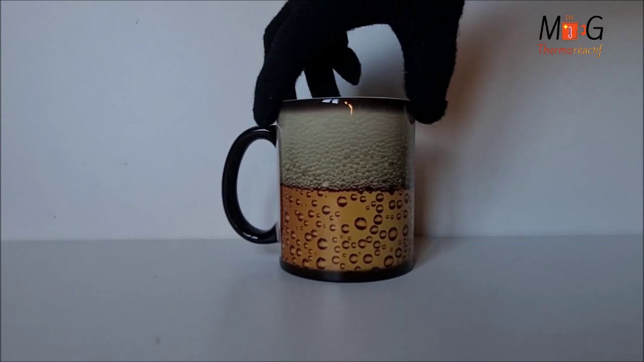 Mug magique bière blonde