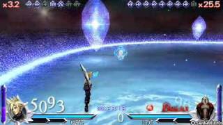 Dissidia Duodecim 012 Cloud vs Prishe