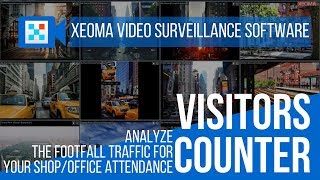Xeoma video security software: Advanced Visitors Counter (Cross-Line Detector) screenshot 5