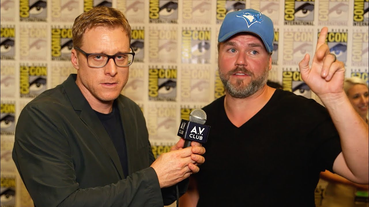 The cast of Dirk Gently debates whether or not things happen for a reason