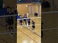 ジュニアオールスタードリームマッチ　スパイク練習