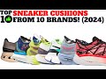 Discover the top 10 sneaker cushion foams from the leading footwear brands in 2024