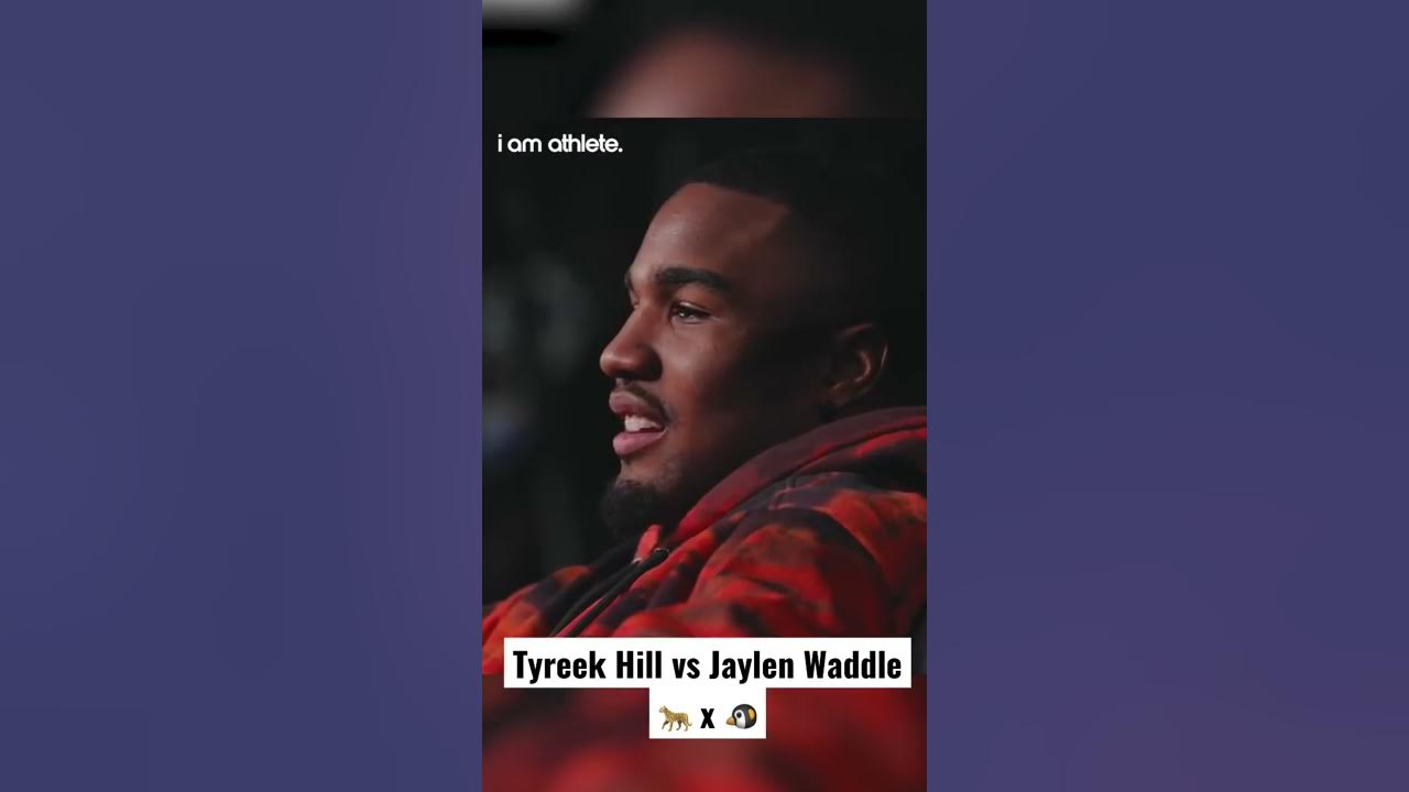 Tyreek Hill vs Jaylen Waddle 😳💨 YouTube