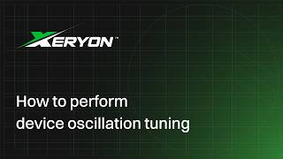 How to Fix Stage Oscillation or Vibration at Position | Xeryon Tuning Guide