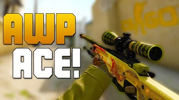 CS:GO - FAST AWP ACE + SICK JUMPERINO
