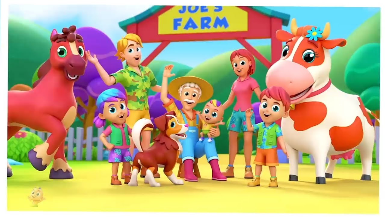 Old Farmer Joe Had A Farm Joe's Farm Song For Kids Nursery Rhymes