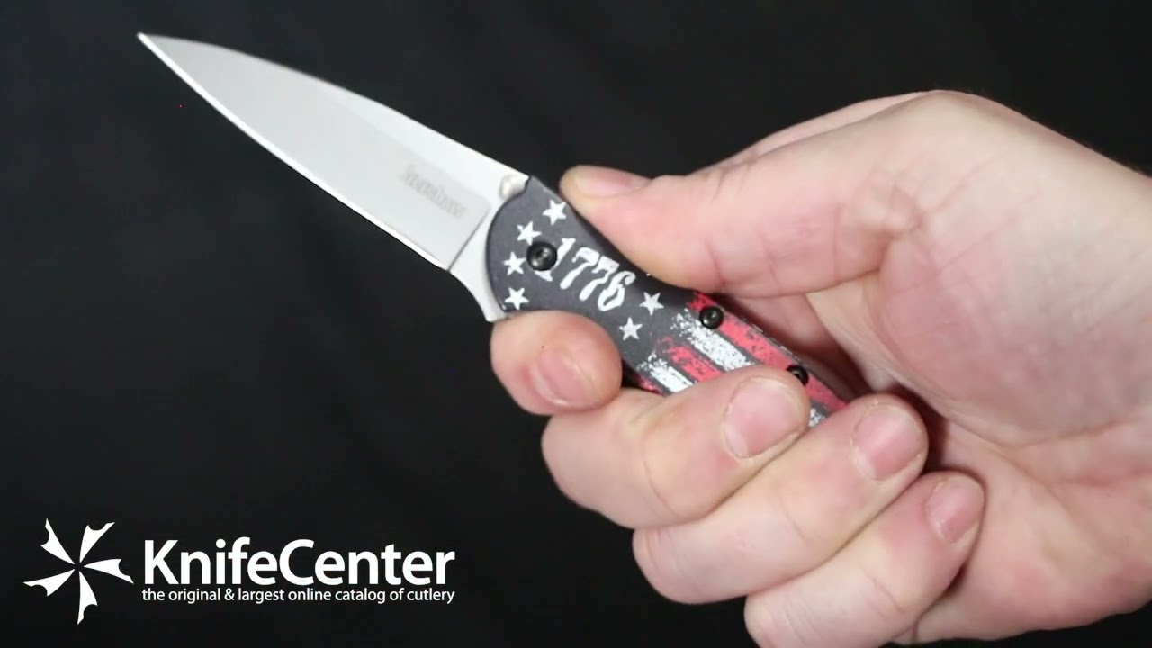 Kershaw 1660ROSS Ken Onion Leek CCI Assisted Liner Lock Flipper Knife