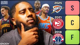 We Put These Teams In Tiers Based On Their Best Season | Numbers On The Board