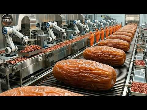 250,000 Lb Of Medjool Dates A Day Inside The Hypnotic Sorting Line Full Process