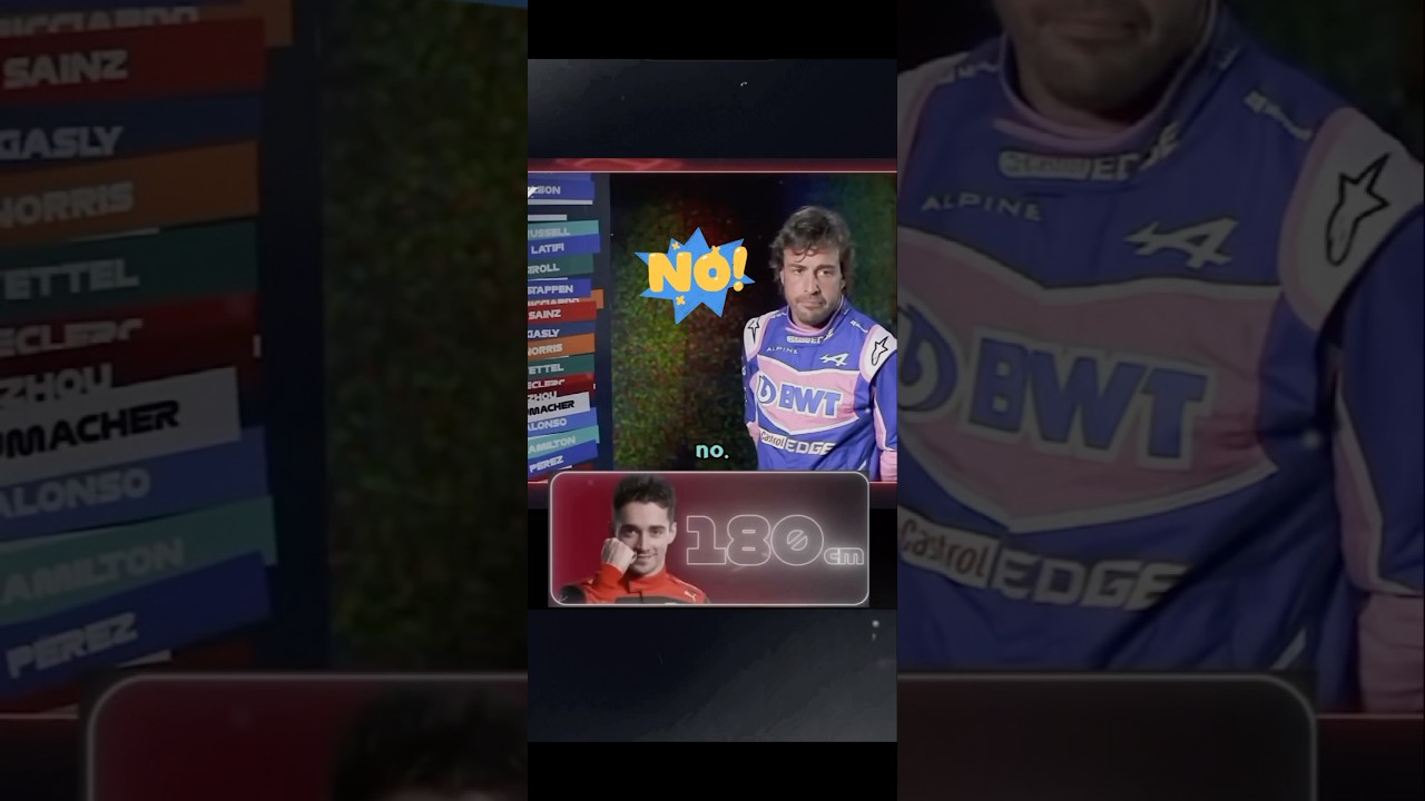 No one believes Charles is 180cm (even himself 😂)