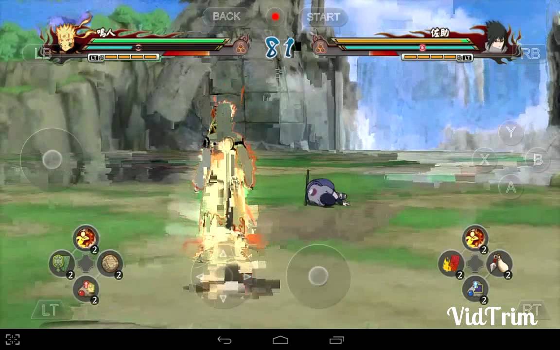 Naruto vs Sasuke, naruto storm revolution android.