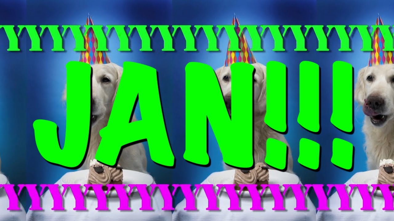 HAPPY BIRTHDAY JAN! - EPIC Happy Birthday Song