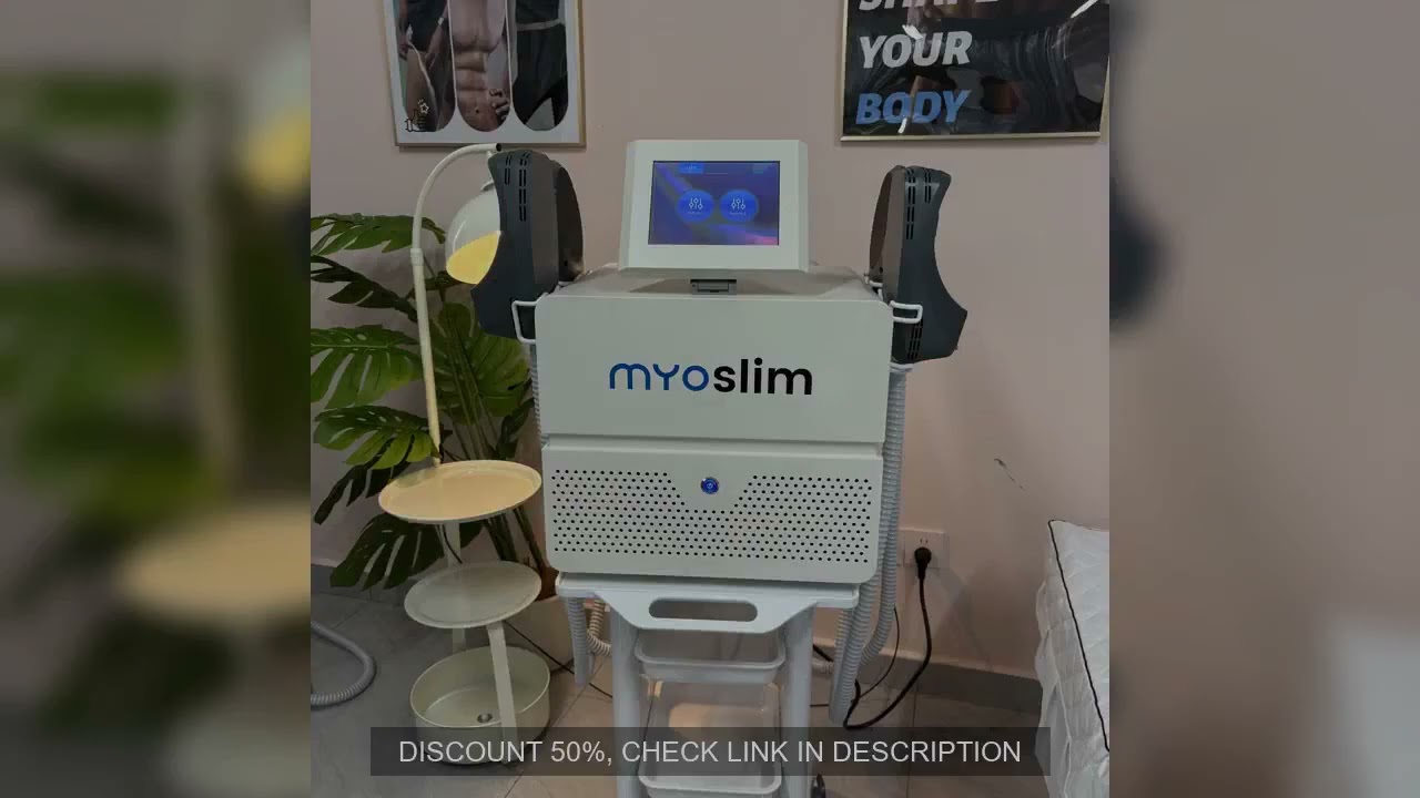 Portable Weight Lose Machine  Muscle Stimulation Burn Fat Electromagnetic Body Shaping Beauty Instru