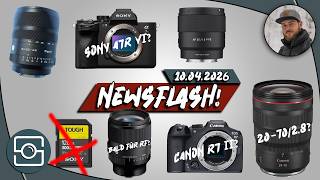 SIGMA darf RF-Linsen bauen macht es aber nicht?! SONY a7R VI und Canon R7 II in KÜRZE?!