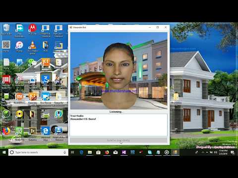 How to make a robot on Visual Studio[Speech Recognition & AI]