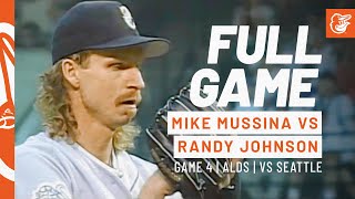 Mike Mussina Outduels Randy Johnson in Game 4 of 1997 ALDS | Mariners at Orioles: FULL Game