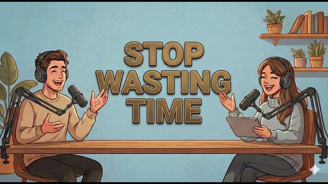 Real Life English Podcast | Learn English | Where Did Your Time Go? | Stop Wasting Your Time