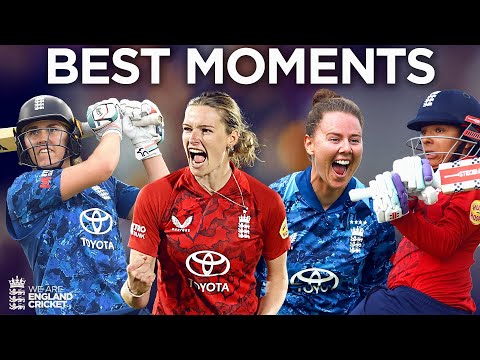 Thrilling Endings, Stunning Bowling Spells & Batting | 🎬 Best of England Women v West Indies & India