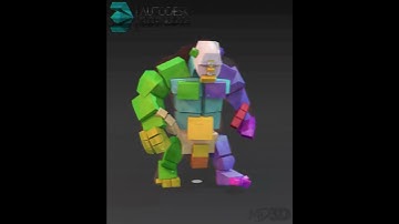 Cyclop WalkCycle Free 3ds max rigg