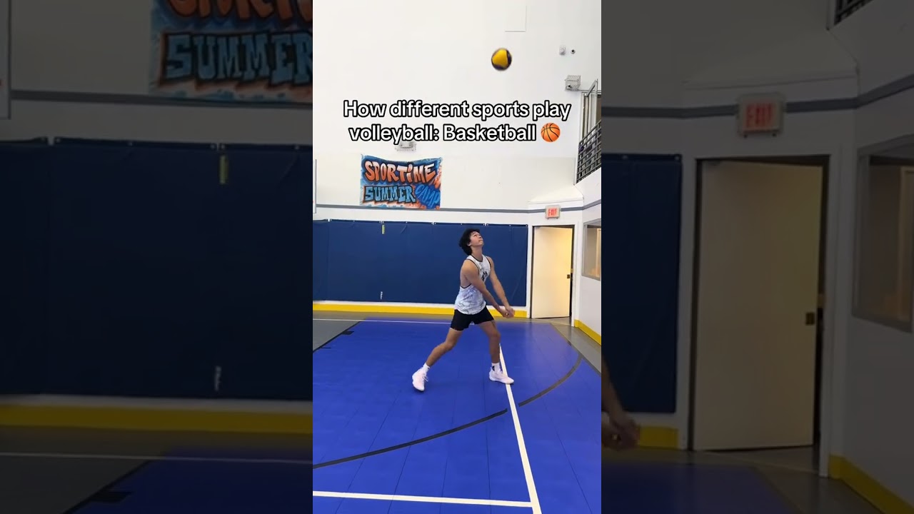 All volleyball players tried to play basketball at some point or another