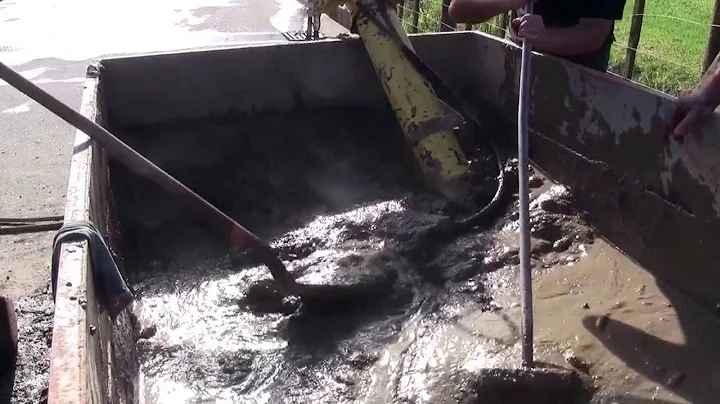Mud pumping trial