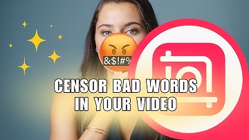 How to Censor Bad Words Using Beep Sound on InShot App | Censor Bad Words in Your Video