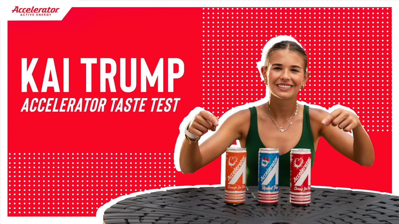 Kai Trump Picks Her Favorite Energy Drink Flavor