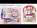 DOMS Smart Stationery Kit (12 pcs) with Transparent Zipper Bag #shorts