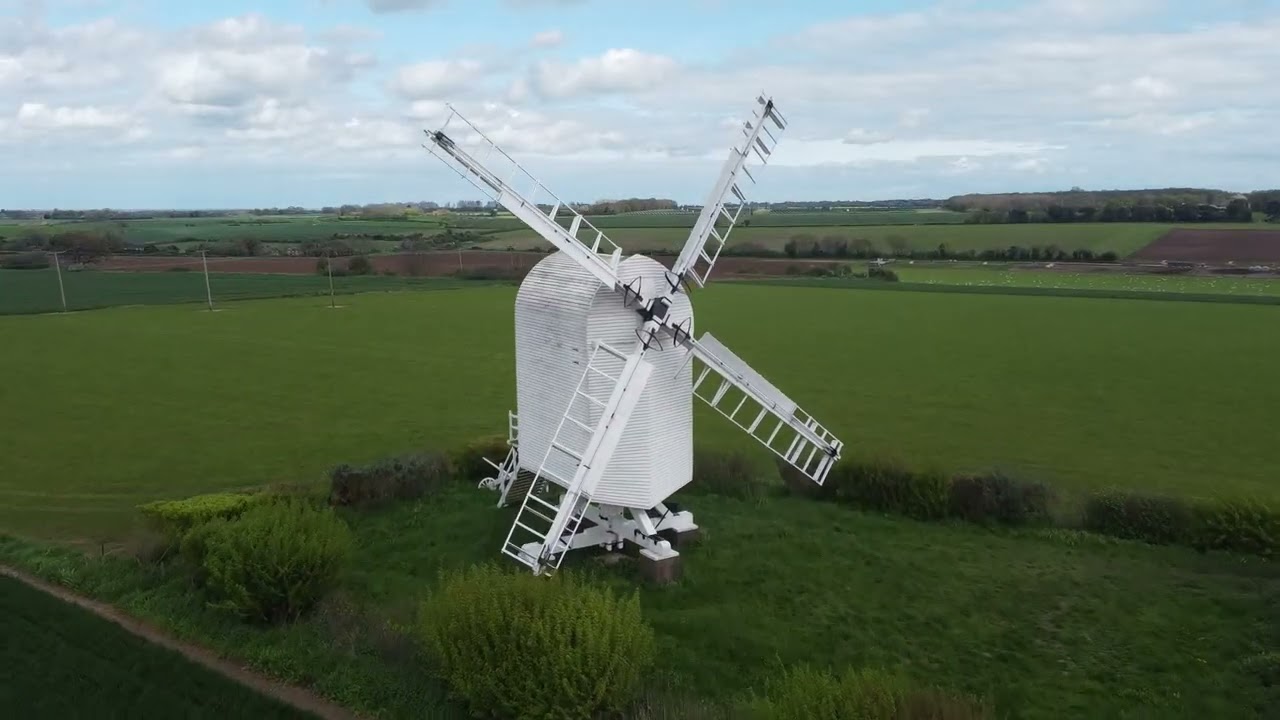 Grade II Listed 19th Century Chillenden Windmill
