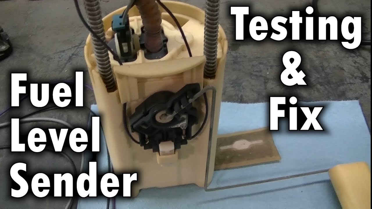 2000 Silverado Z71 Fuel Tank Level Sender Testing Install Fix (4 of 5