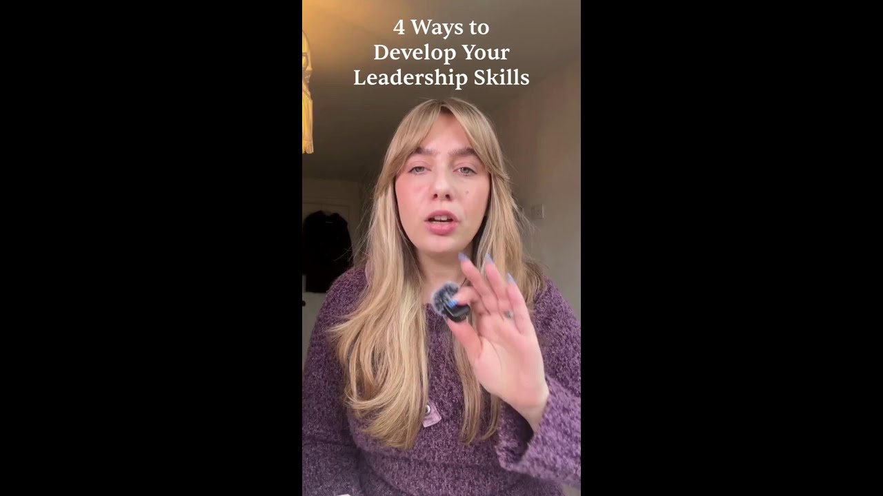 4 ways to develop your leadership skills - YouTube