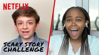 Scary Story Challenge 😱 Nightbooks | Netflix After School Scary Story Challenge 😱 Nightbooks | Netflix After School