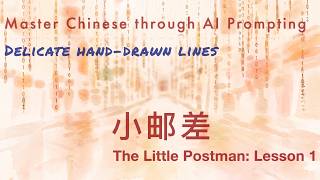 Learn Chinese: The Little Postman | 小邮差 Lesson 1