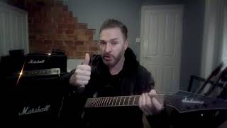Daniel Rankin (DELFINIA) - Guitar solo for The Fate